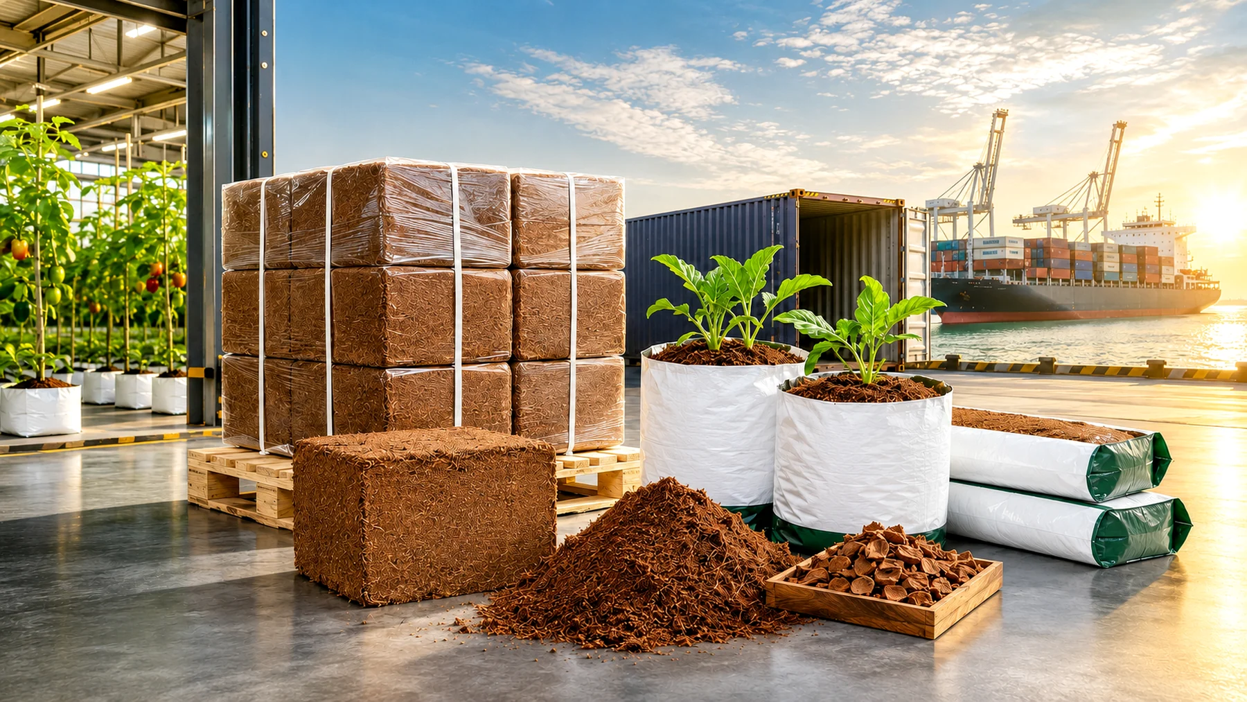 Indever coco peat export hero