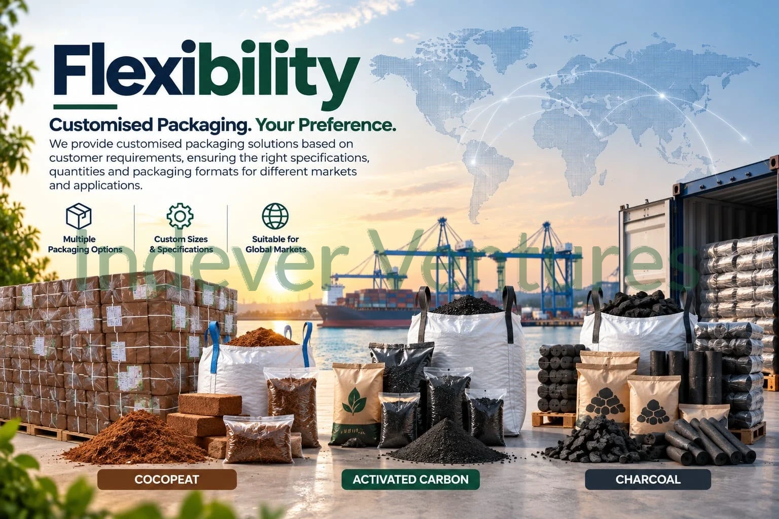 Flexibility. Sustainable supply chains. Stronger tomorrows.